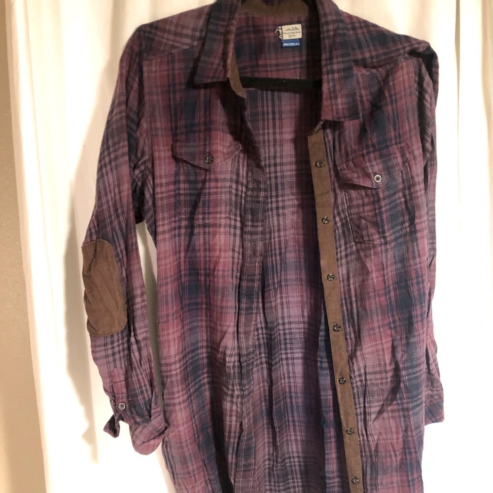 Kevu Flannel Button Down 2/$18